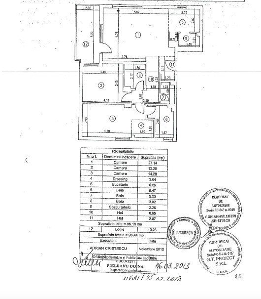 Apartament de 3 camere în complexul rezidențial Felicity