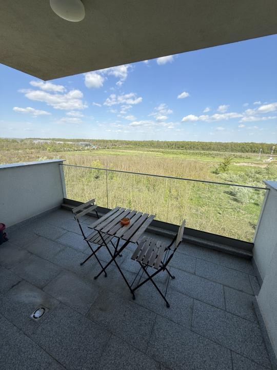 Apartament elegant cu 2 camere | Terasă & vedere către pădure | Greenfield Resid