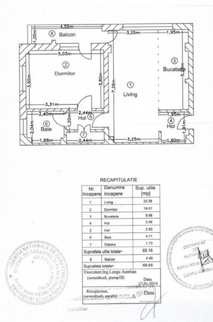 Vanzare apartament 2 camere OMV, Pipera